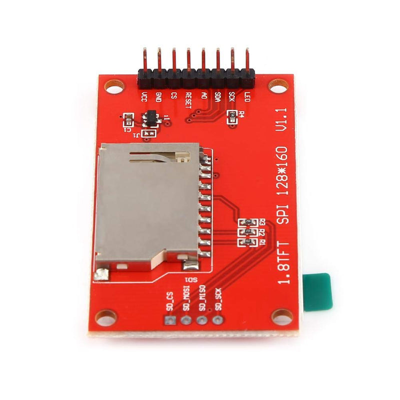 LCD Display Module,1.8 inch 4-Wire SPI TFT LCD Display Module Driver with PCB 128x160 chip ST7735 51/AVR/STM32/ARM 8/16 bit