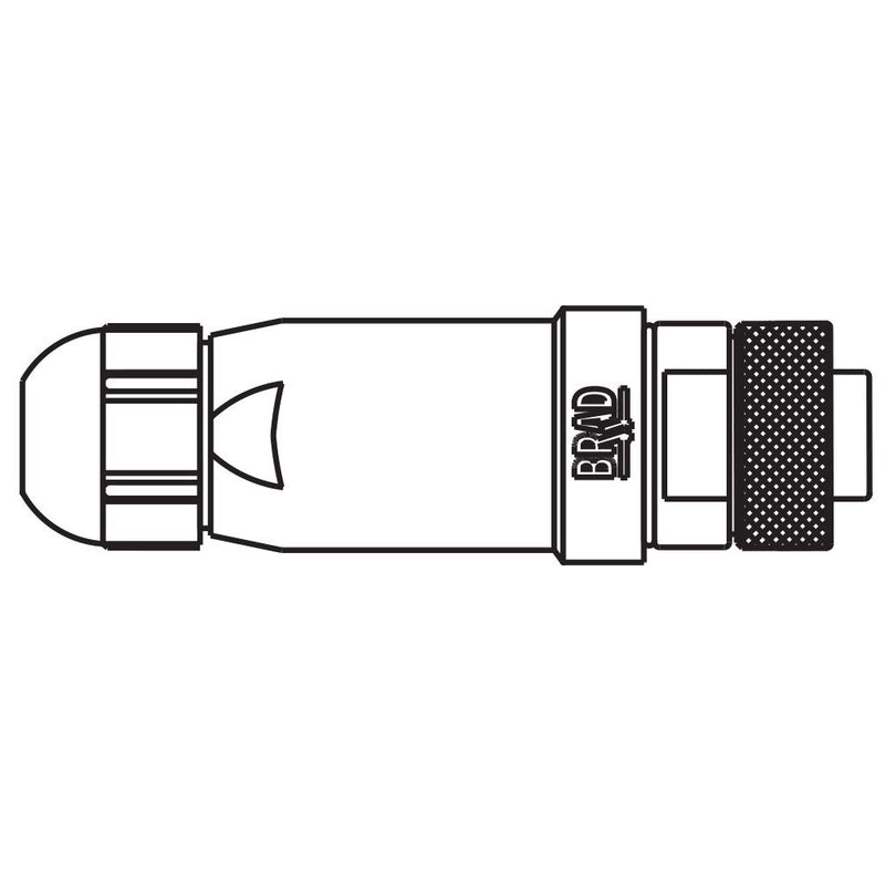 Molex 1A5000-34DN Brad Mini-Change Field Attachable Connector