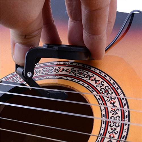 GOSONO Clip-On Pickup for Acoustic Guitar Mandolin Bouzouki Violin Banjo Ukulele Lute