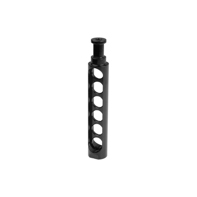 [AUSTRALIA] - ProMediaGear BLSA5A 5 inch Tall Aluminum Boomerang Bracket Adapter for Profoto B1 B2 Broncolor and Elinchrom Standard Lightstand Mount, Black 