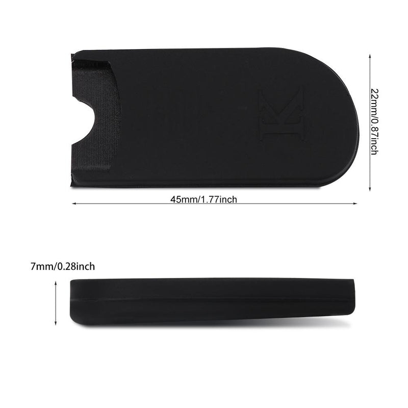 Dilwe 2Pcs Saxophone Thumb, Saxophone Rubber Finger Rest Cushion Pads for Soprano Alto Tenor Sax