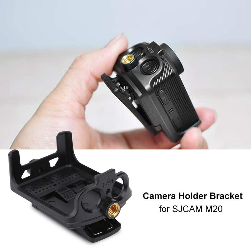 Belt Clip Holder for SJCAM M20, Portable Camera Bracket Cradle Case Holder Clamp with 1/4'' Screw Hole for SJCAM M20 Camera