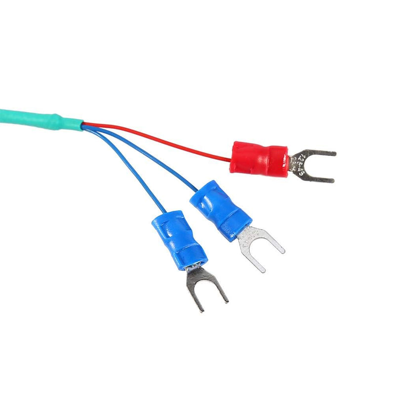 RTD PT100 Temperature Sensor Probe, 1/2" NPT Threads Thermocouple Temperature Sensing Tool with 2 Meter Cable