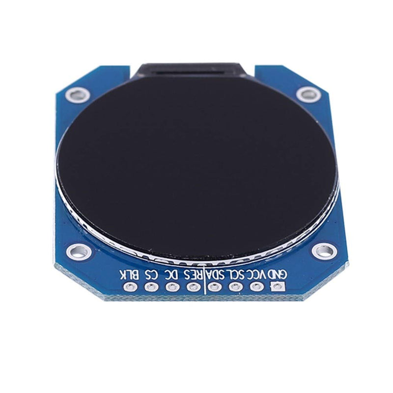 DC 3.3V 1.28'' LCD Display Module, RGB 240x240 GC9A01 Driver SPI Interface 240x240 Resolution for Instrument Display, Mobile Devices and Display Equipment