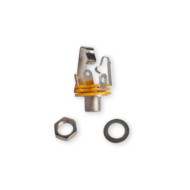 [AUSTRALIA] - HTTX (1/4 inch) 6.35mm Stereo TRS Socket Female Microphone Connector Panel Mount Adapter (10 Pack) 