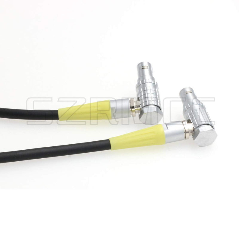SZRMCC Right Angle 1B 7 Pin Male to Right Angle 1B 7 Pin Digital Lens Motor Cable for Preston MDR Bartech Heden to FIZ Right Angle to Right Angle 7Pin