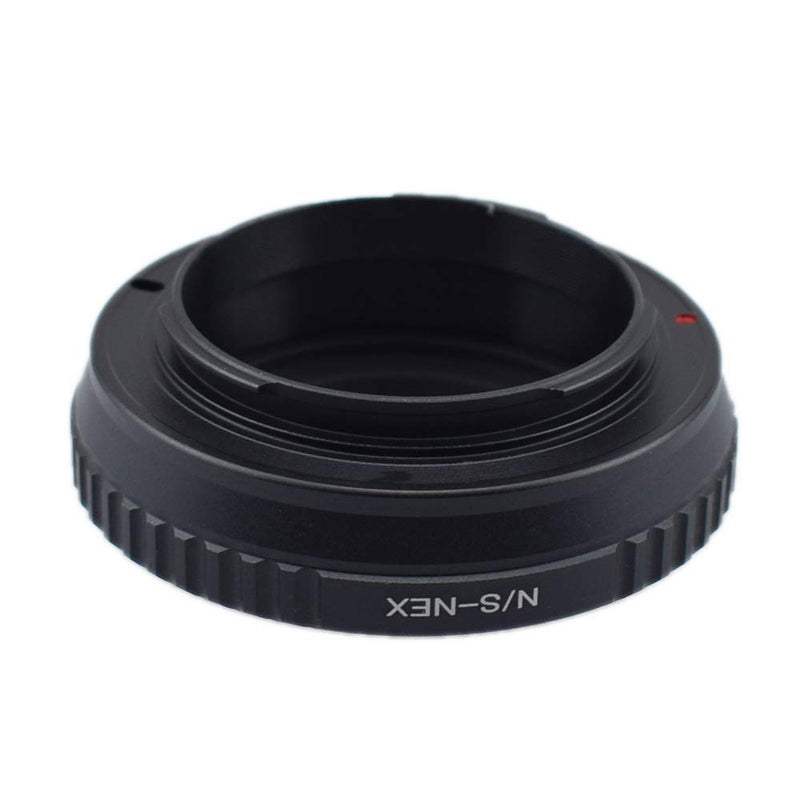 for Nikon S/Contax RF (Outer Bayonet) Rangerfinder Lens to for Sony E-Mount Adapter, Compatible with for Sony NEX-5T NEX-6 NEX-7 a3000 a3500 a5000 a5100 a6000 a6100 a6300 a6400 a6500 etca3000 Nikon S to Sony NEX