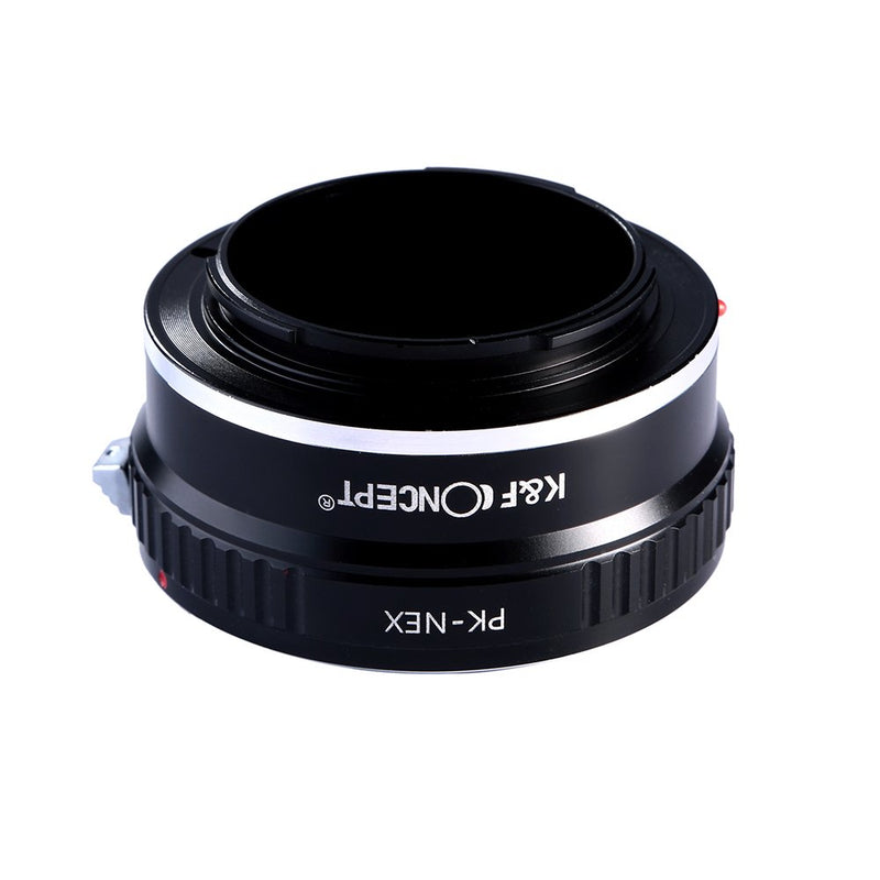 K&F Concept PK K Mount Lens to Sony NEX E-Mount Lens Adapter, Compatible with Sony NEX-3 NEX-3C NEX-3N NEX-5 NEX-5C NEX-5N NEX-5R NEX-5T NEX-6 NEX-7 NEX-F3 NEX-VG10 VG20