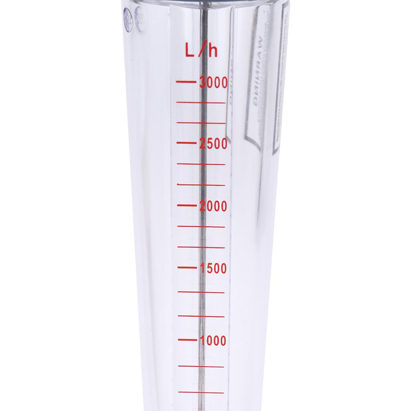 Flowmeter Rotameters Plastic Tube Type LZS-25 Flows Meter 300-3000L/H Water Rotameter