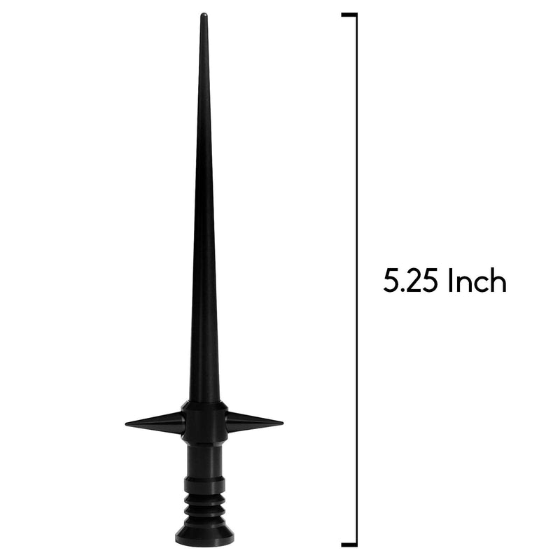 DeepRoar Replacement Antenna for Chevy Silverado 2007-2018, Optimized FM/AM Reception, 5.25 Inch LS02 (Black) Black