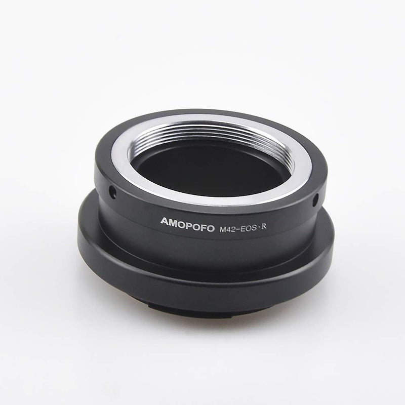 M42 to EOS R Lens Adapter, M42 (42x1mm) Screw Mount Lens Compatible with Canon EOS R Mirrorless Camera M42 to EOS R-Mount