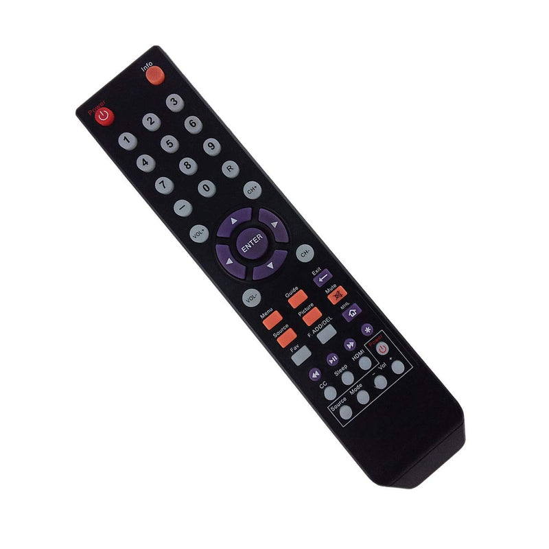 Ubay Remote Control Compatible for Sceptre TV 142020479999K E195BV-SR X505BV-FMQC X322BV-MQC X325BV-FMQC X405BV-FMQR E505BV-FMQKC X505BV-FMQR