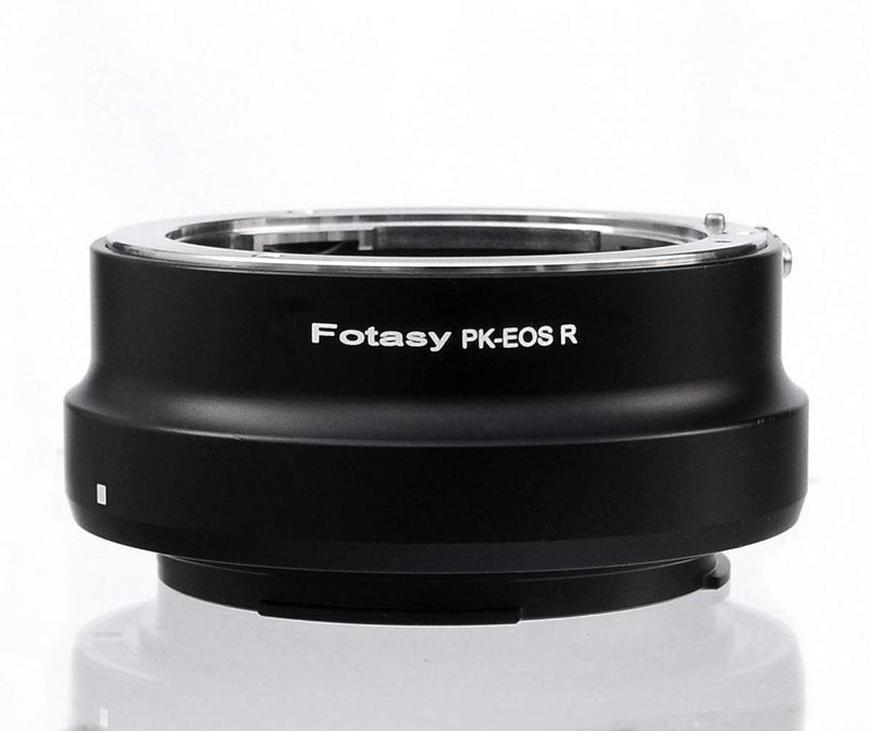 Fotasy Copper PK Lens to Canon EOS RF Mount Adapter, Pentax K EOS R Adapter, Compatible with Pentax K Mount Lense & Canon EOS R Mirrorless Camera EOS R RP Ra R5 R6 PK - EOS R