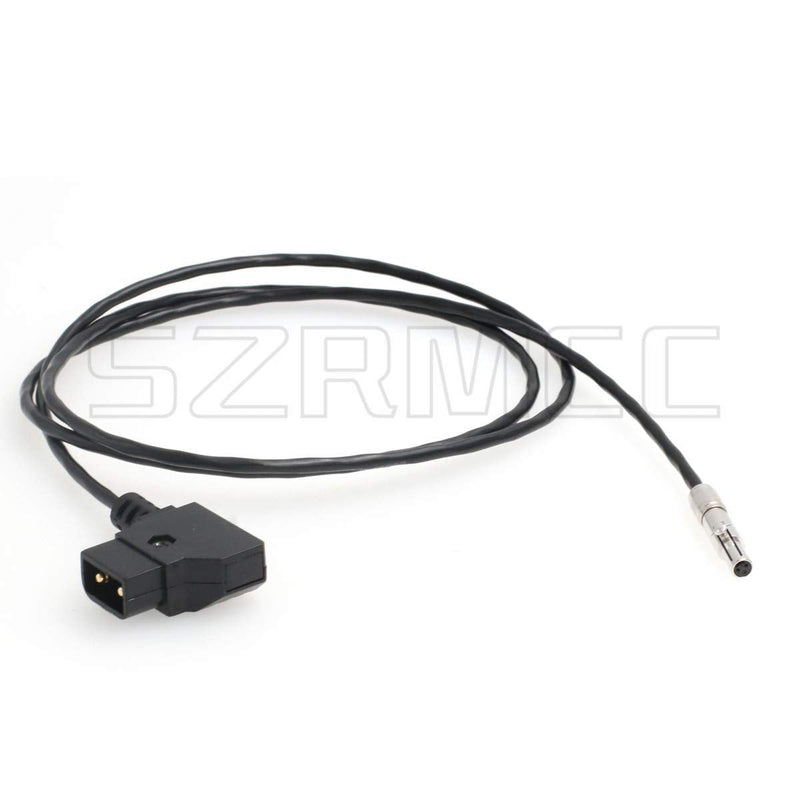 SZRMCC Neutrik Female 3 Pin to D-Tap Power Cable for Odyssey 7 7Q 7Q+ Monitor,Apollo Monitor Recorder (Straight Cable) Straight Cable