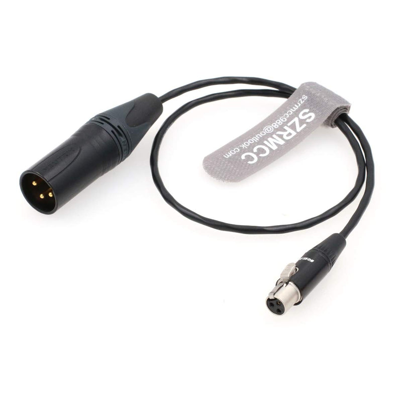 SZRMCC XLR 3 Pin Male to Neutrik Mini XLR 3 Pin Female Cable for Sound Devices 633 442 688 Mixer or Microphone