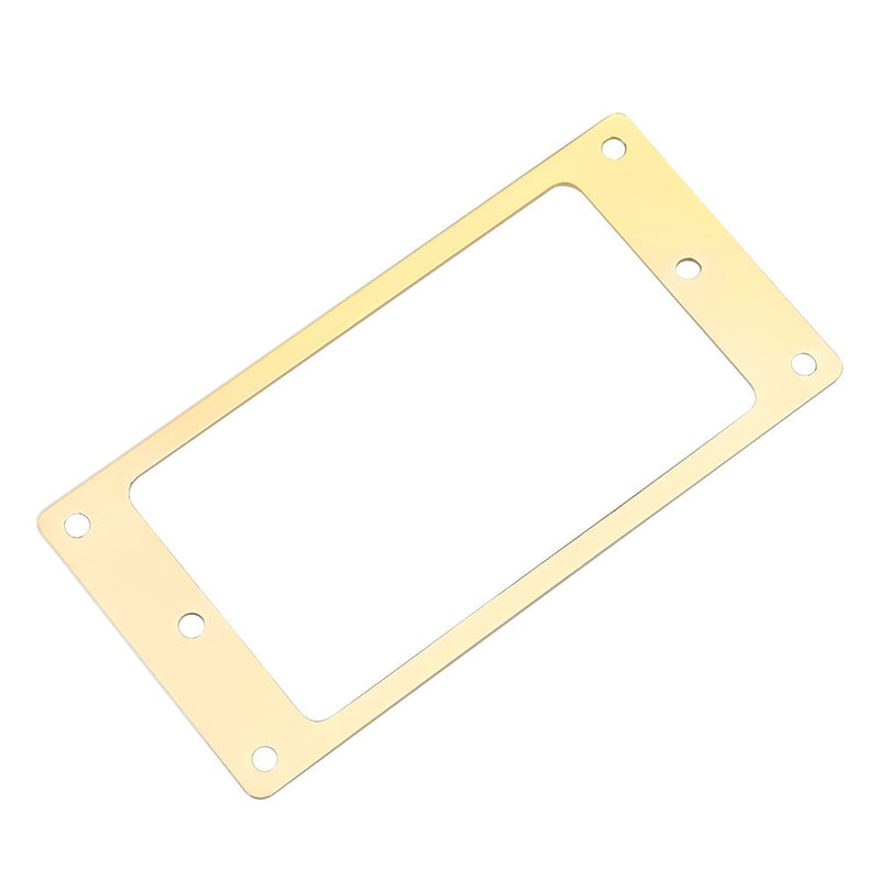 Metal Humbucker Pickup, Frame Mounting Rings Replacement Parts for Electric Guitars(Gold) Gold