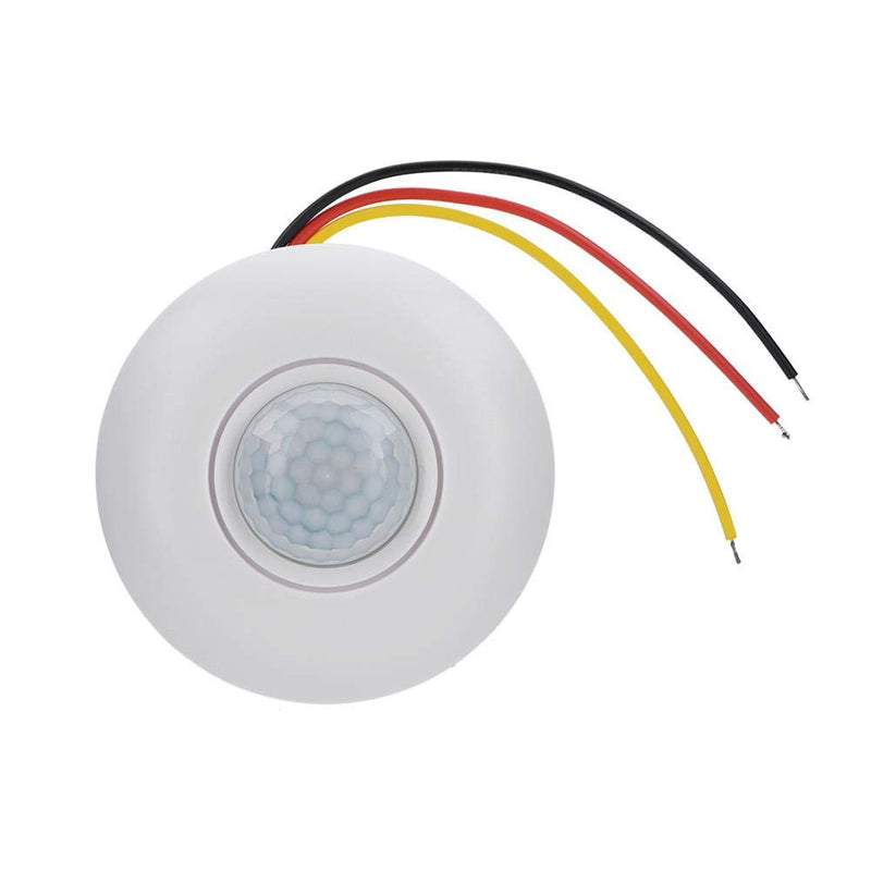 360° Motion Sensor Switch Photosensitive Control PIR Motion Detector Switch with Time Delay for LED Ceiling Light