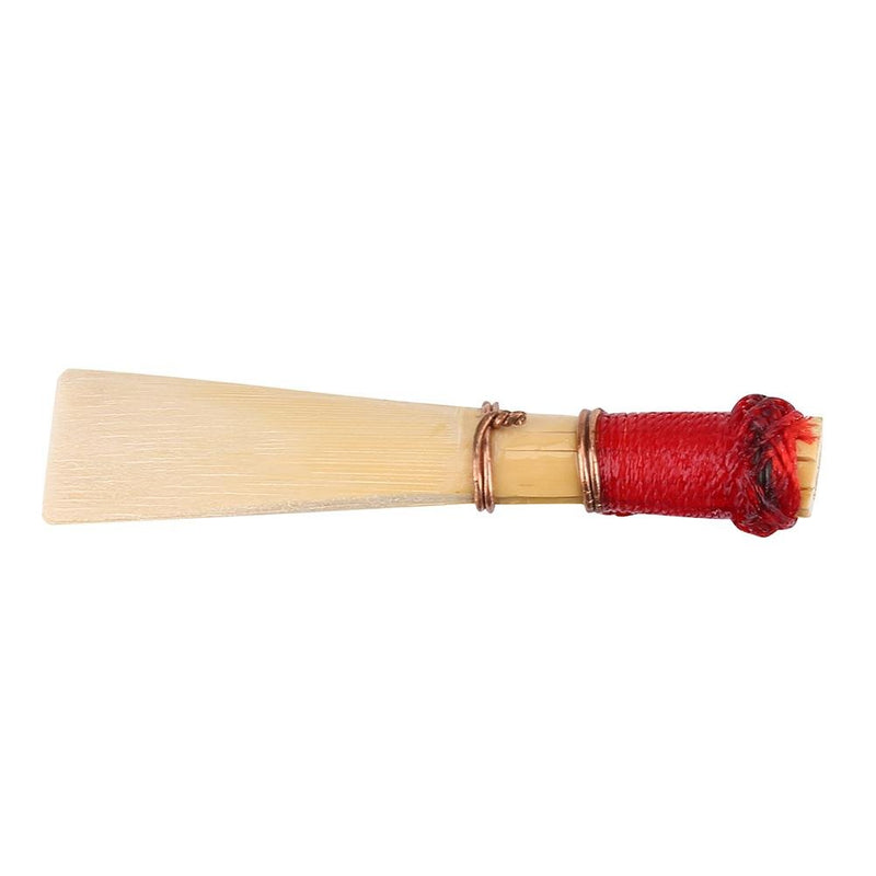 Alomejor 5 Pcs Bassoon Reeds Bamboo Bassoon Reeds Medium Strength 57mm Reed Length Bassoon Instrument Accessories