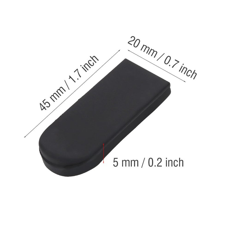 Saxophone Thumb Rest Cushion, 2Pcs Saxophone Thumb Rest Rubber Cushion Pad Finger Protector Wind Instrument Accessories