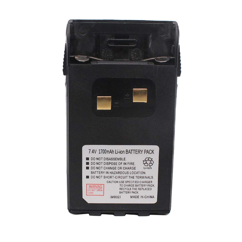 Li-ion Battery for Wouxun KG-UV6D KG-UVD1P KG-UV2D 1700mAh