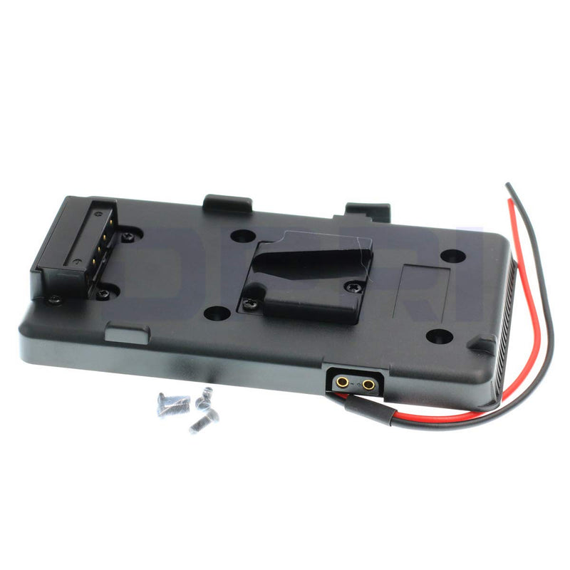 DRRI V Mount V-Lock D-tap BP Battery Plate Adapter for Sony DSLR Rig External (V-Mount BP Battery Plate) V-Mount BP Battery Plate