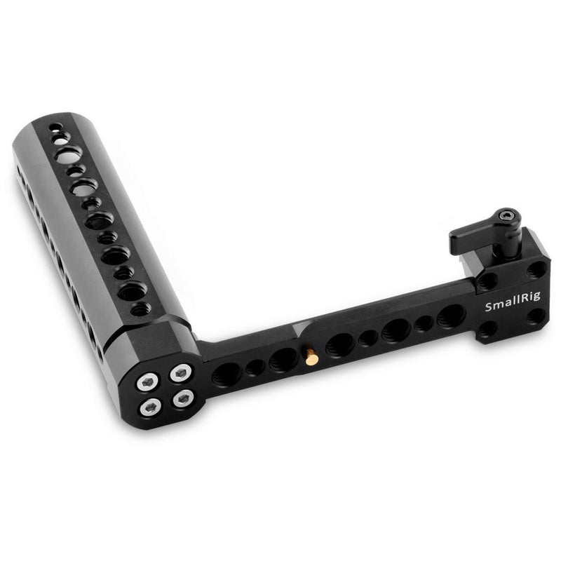 SMALLRIG DSLR Camera Side Handle Bracket with NATO Clamp and Mounting Holes – 1534