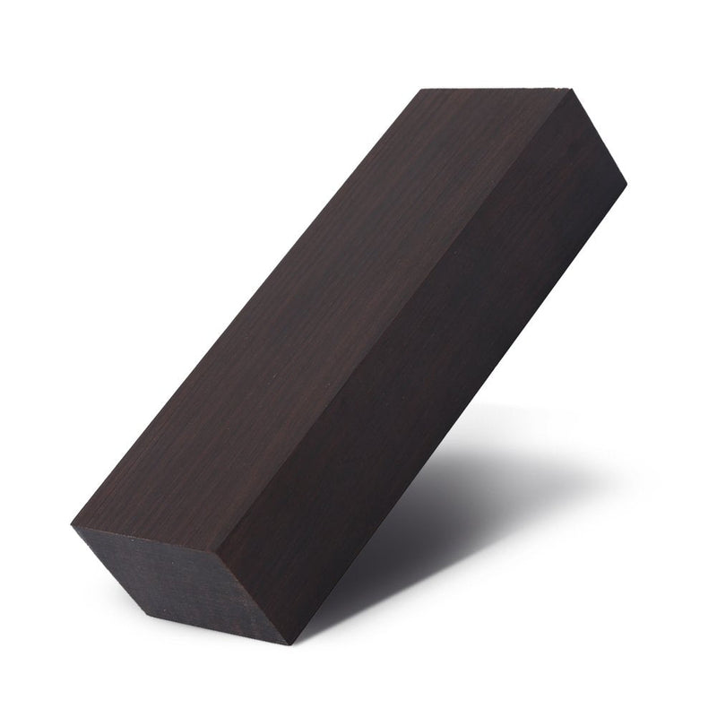SolUptanisu Ebony Wood Lumber,1242.5 Black Ebony Gaboon Blank DIY Material Compatible with Music Instruments Tools