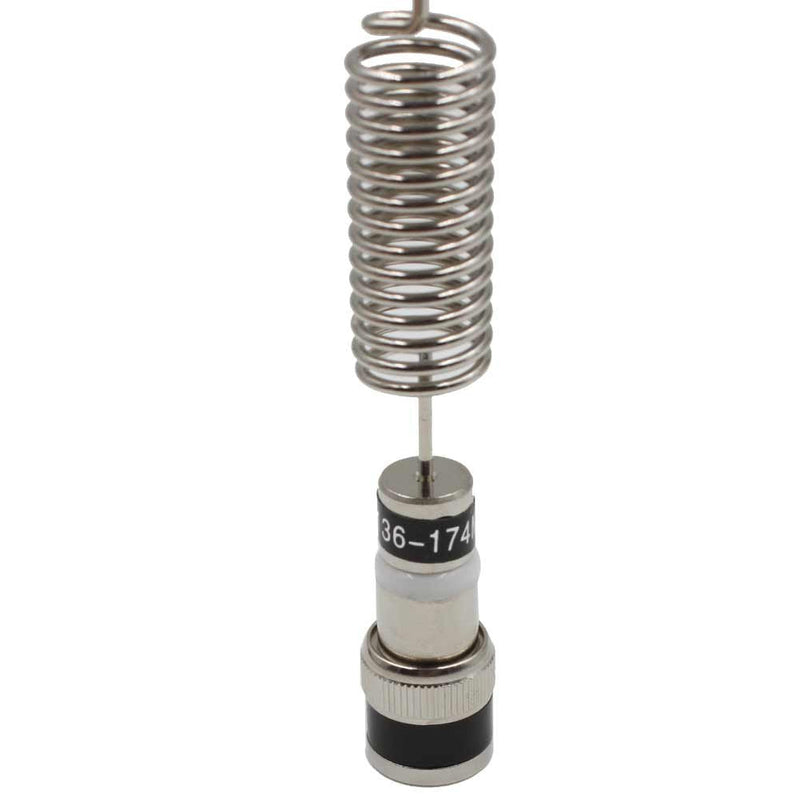 KENMAX 136-174MHz VHF BNC Handheld Radio Antenna for ICOM Radio V8 V80 V80E V82 V85 F3S HT-66 (Silver)