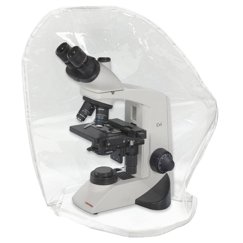 Microscope Dust Cover Fit Full Size Standard Microscopes, 20"L x 20"W - lensmeter Instruments Accessories, PVC, Waterproof, 1 Pcs