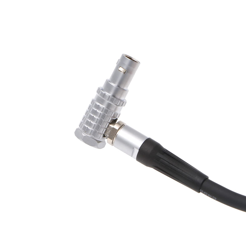 Uonecn Teradek Bond Power Cable Right Angle 2 pin Male to Right Angle 2 pin Male for ARRI Alexa Camera 18''