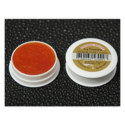 Dual Offer: Microfiber Cloth + 2 x La Tromba Slide Grease - Cork Grease for Trumpet, Flugelhorn, Cornet, Alto, French Horn, Baritone, Euphonium, Tuba,