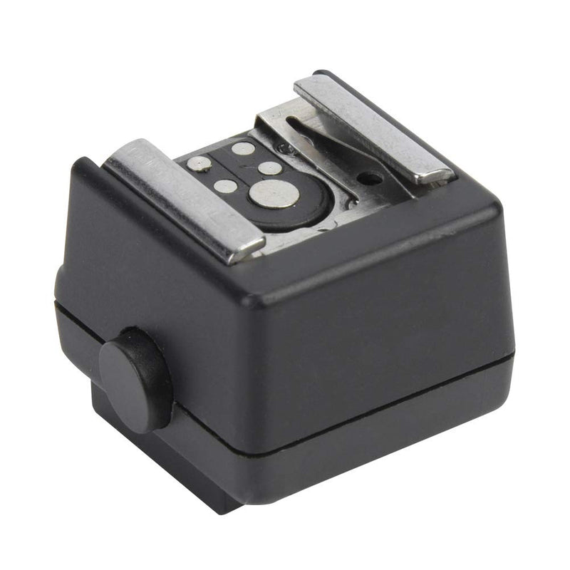 Akozon Hot Shoe Converter, Mini Plastic Hot Shoe Adapter Converter for Alpha A100 A200 A230 A290 A300 A330 A350 A450 A550 A850 A900 A77 Camera Flash Accessories