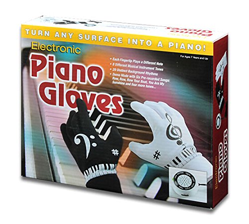 Electric Piano Gloves - Let's Play Piano On Desk - Playable Interactive Piano Music Gloves