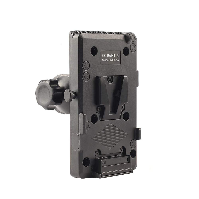 [AUSTRALIA] - Fotga V-Mount Battery Power Plate Adapter with D-Tap Output & Clamp for Sony Canon Nikon Panasonic DSLR Video Camera A7 II III Gh4/5/5S Fotga A50 Monitor etc,Camera Monitor,LED Light 
