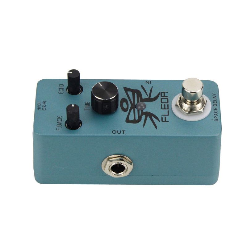 [AUSTRALIA] - FLEOR Space Delay Guitar Effects Pedal Unit with True Bypass, Delay 