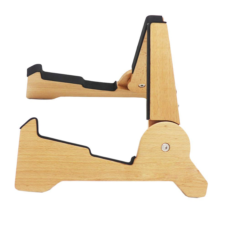 Hidear Solid Wood Portable Guitar Stand for Electricand and Acoustic Guitar Bass Ukulee