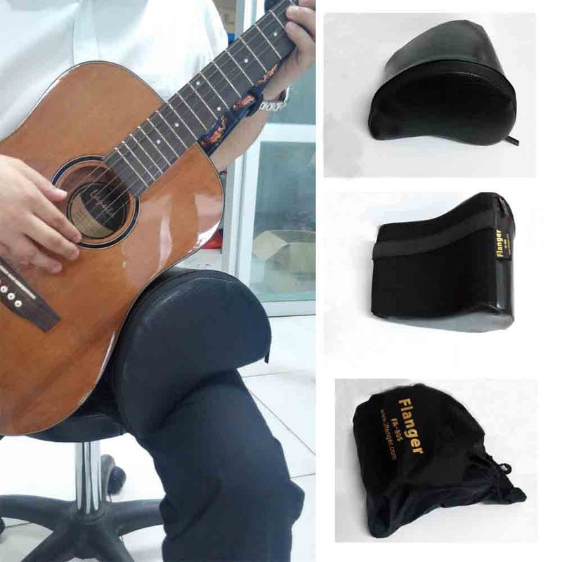 Flanger Contoured Guitar Cushion PU Leather Cover Built-in Sponge Soft Durable Portable Musical Instruments Accessories