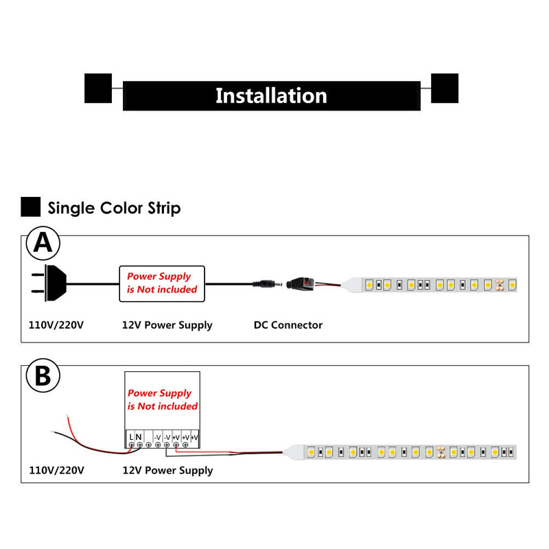 [AUSTRALIA] - Pink LED Strip Light, iNextStation 16ft/5m SMD5050 300 LEDs 12V Flexible Non-Waterproof LED Tape/ LED Rope/ LED Ribbon 【Pink】 Pink 