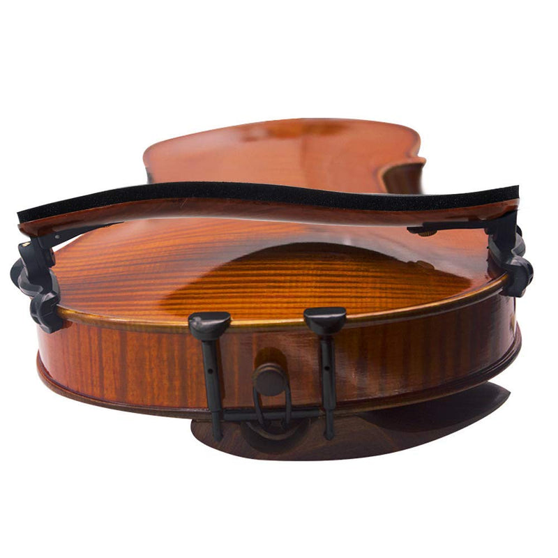Maple Adjustable Violin Shoulder Rest EVA Foam Padded for 3/4 4/4 Size Violin (3/4 4/4 Violin or 12" 13" Viola Should Rest) 3/4 4/4 Violin or 12" 13" Viola Should Rest