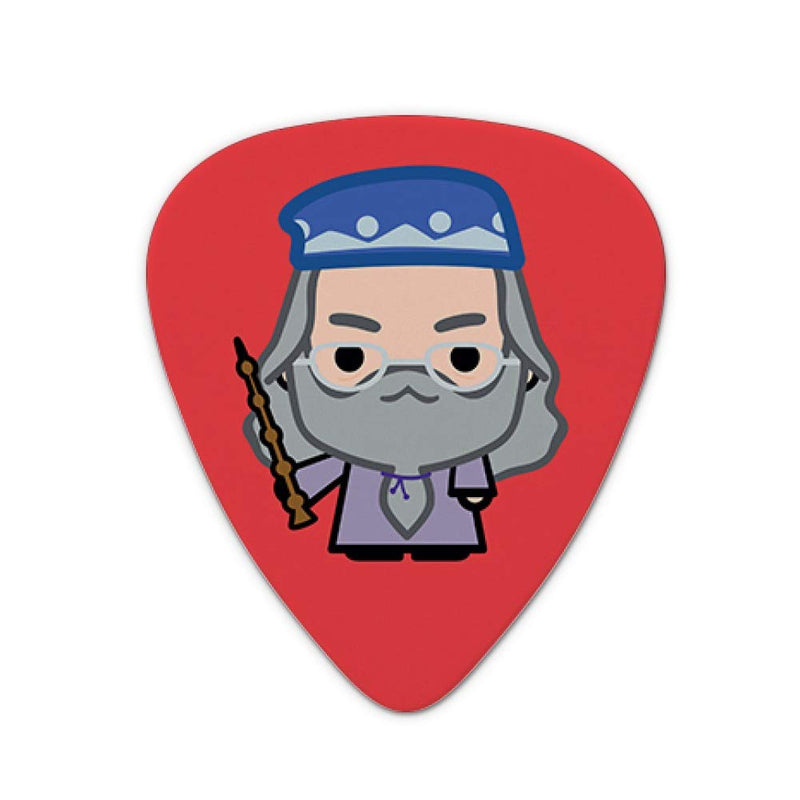 Harry Potter Dumblesore Cute Chibi Character Novelty Guitar Picks Medium Gauge - Set of 6