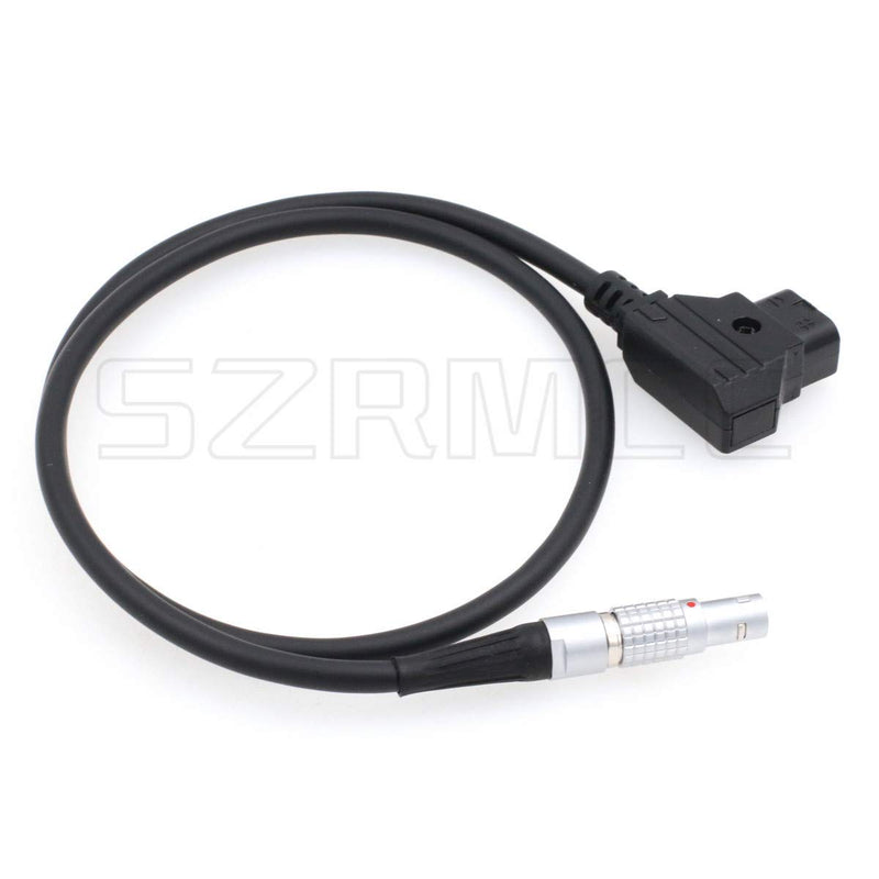 SZRMCC D-tap 2 Pin Male to 0B 6 Pin Power Cable for DJI Wireless Follow Focus Motor Unit Straight Cable