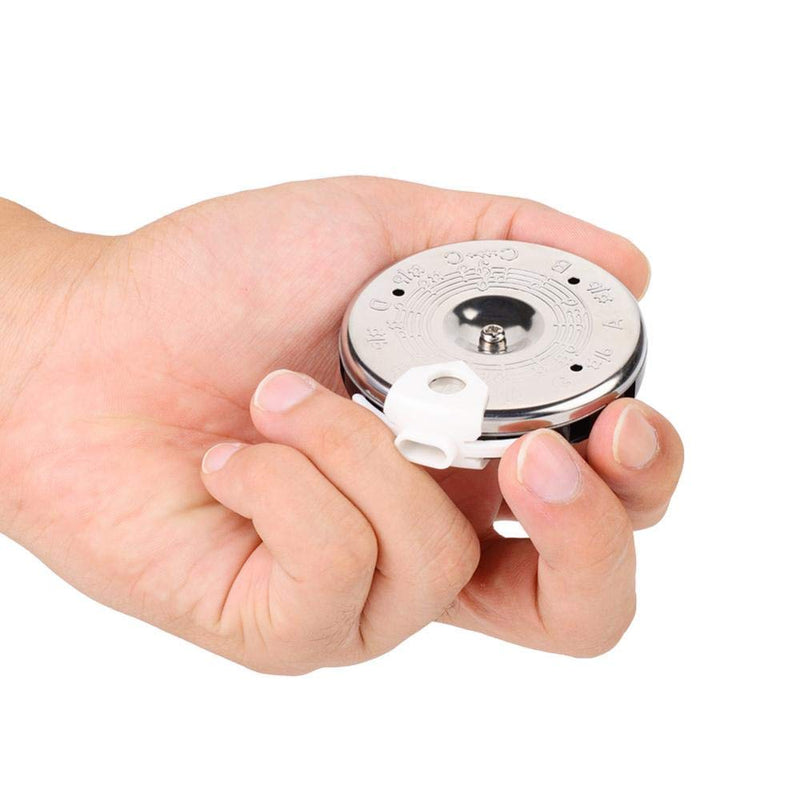 13 Tone Pitch Pipe, Sensitive Chromatic 13 Pitch Pipe Tuner Accessory for Guitar Bass Violin Ukulele Chromatic Tuning