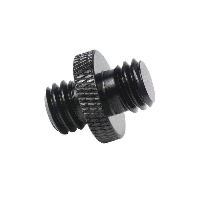 [AUSTRALIA] - Huakun 4 Pcs International Standard 1/4" Male to M5 MaleThreaded Screw Adapter Standard Tripod Mounting Thread Camera Screw Adapter Converter 