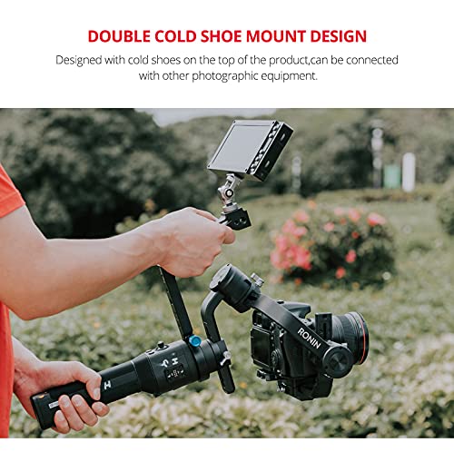 Aluminum Alloy Handy Sling Hand Grip Handle for Ronin S SC Gimbal Neck Ring Mounting Handheld Camera Stabilizer Accessories Extension Connect LED Light Monitor Microphone (for Ronin S)