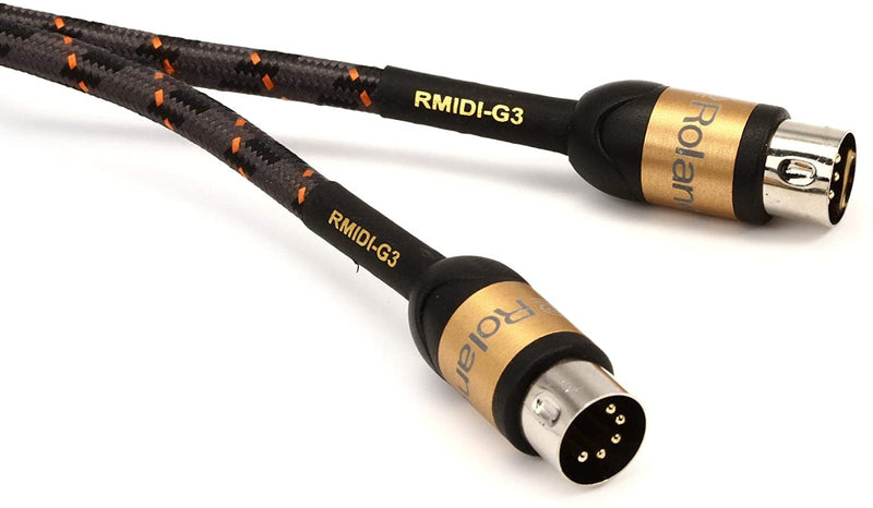 Roland Gold Series RMIDI-G3 Midi Cable, 3 feet