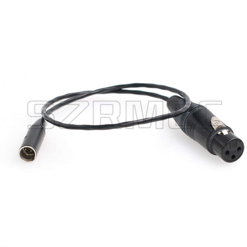 SZRMCC BMPCC 4K Blackmagic Pocket Cinema 4K Camera Video Assist 4K Sharp 8K Audio Cable Mini XLR 3 pin to Standard 3 pin XLR