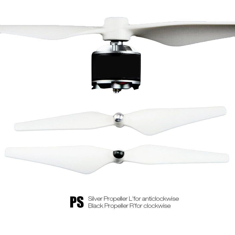 [AUSTRALIA] - 4 Pairs 9450 Self Tightening Drone Propeller(4CW+4CCW) for DJI Phantom 3 Professional, Advanced, Phantom 2 Series¡­ 