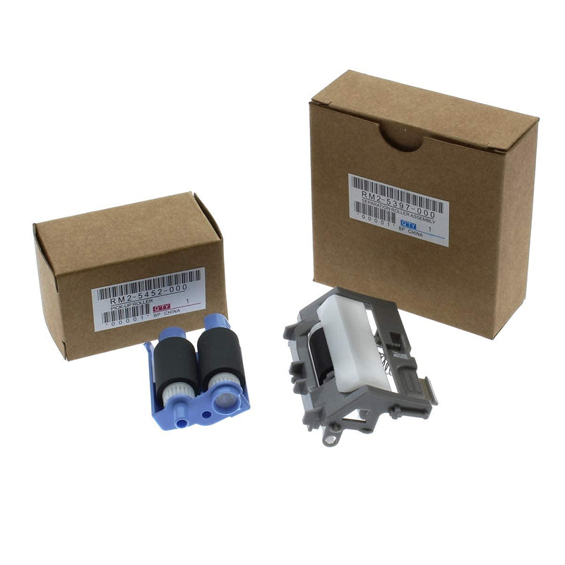 PrinterParts4You HP Roller Replacement Kit - Maintenance Set for Tray 2 Rollers for Laserjet Pro (M402n, M402dn, M402dw, and More) - Separation Roller (RM2-5397) and Pickup Assembly (RM2-5452)
