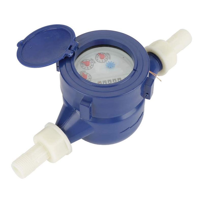 fuwinkr DN15 Resistant Corrosion Durable Water Flow Meter, Water Flow Meter Garden, for Garden and Home use