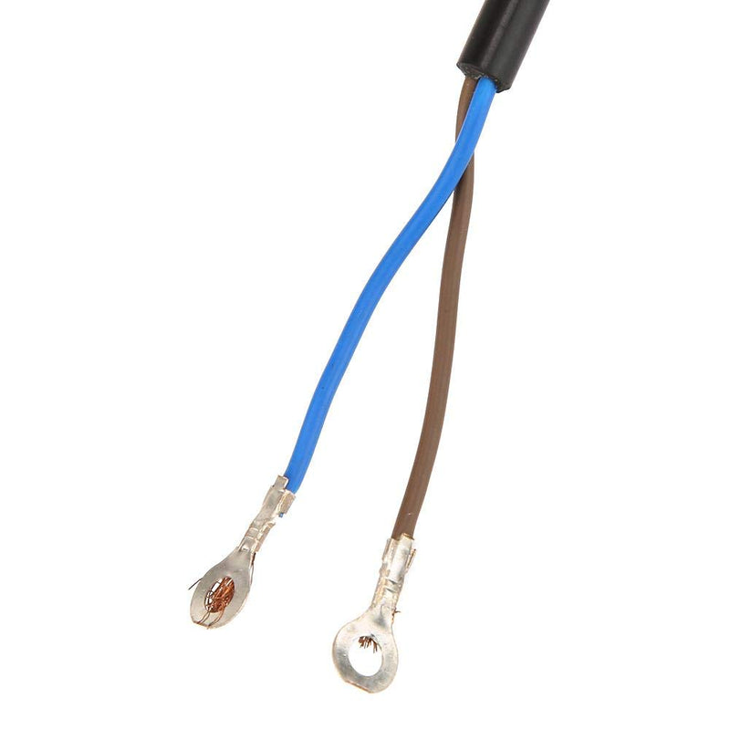 CBB60 Run Capacitor with Wire Lead 250V AC 100uF 50/60Hz Run Round Capacitors for Motor Air Compressor, Air Conditioners, Compressors and Motors - Heat Resisting, Low Leakage and Low Impedance